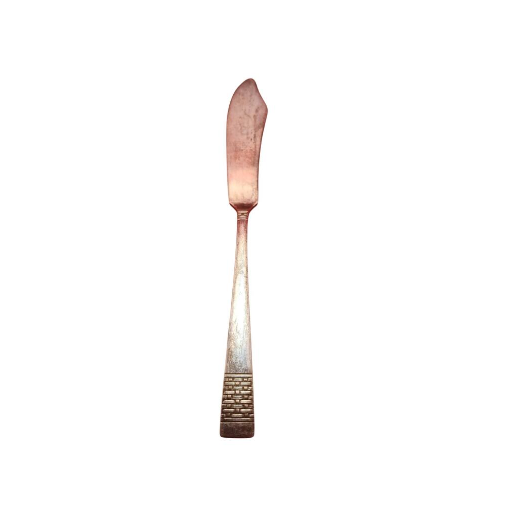 National Silver Co Calvalcade Master Butter Knife 7" Silverplate 1946 Vintage
